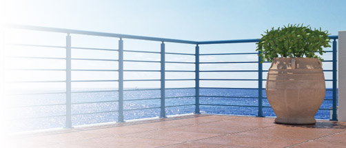 Balustrade aluminiu